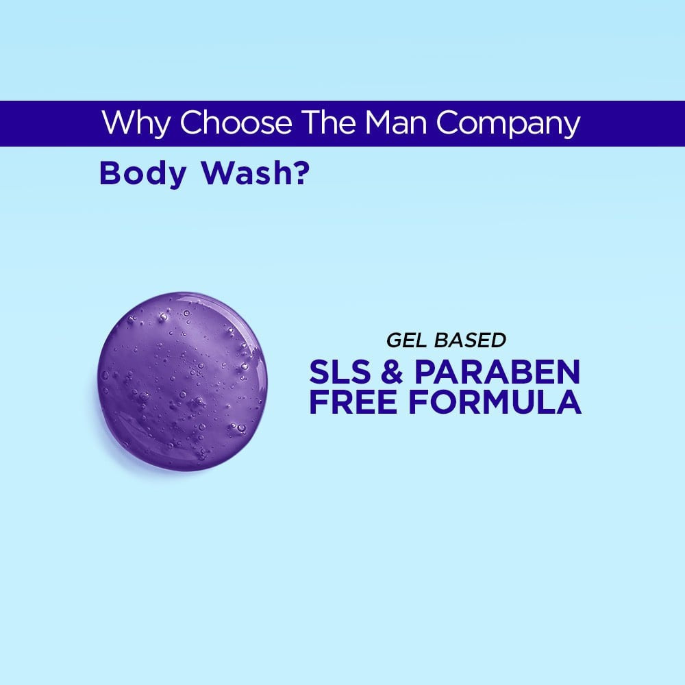 The Man Company Deep Moisturisation Perfumed Body Wash : 200 ml