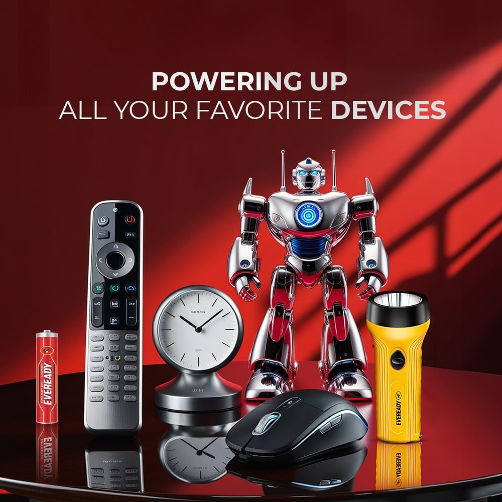 Eveready AA Carbon Zinc Battery : 10 units