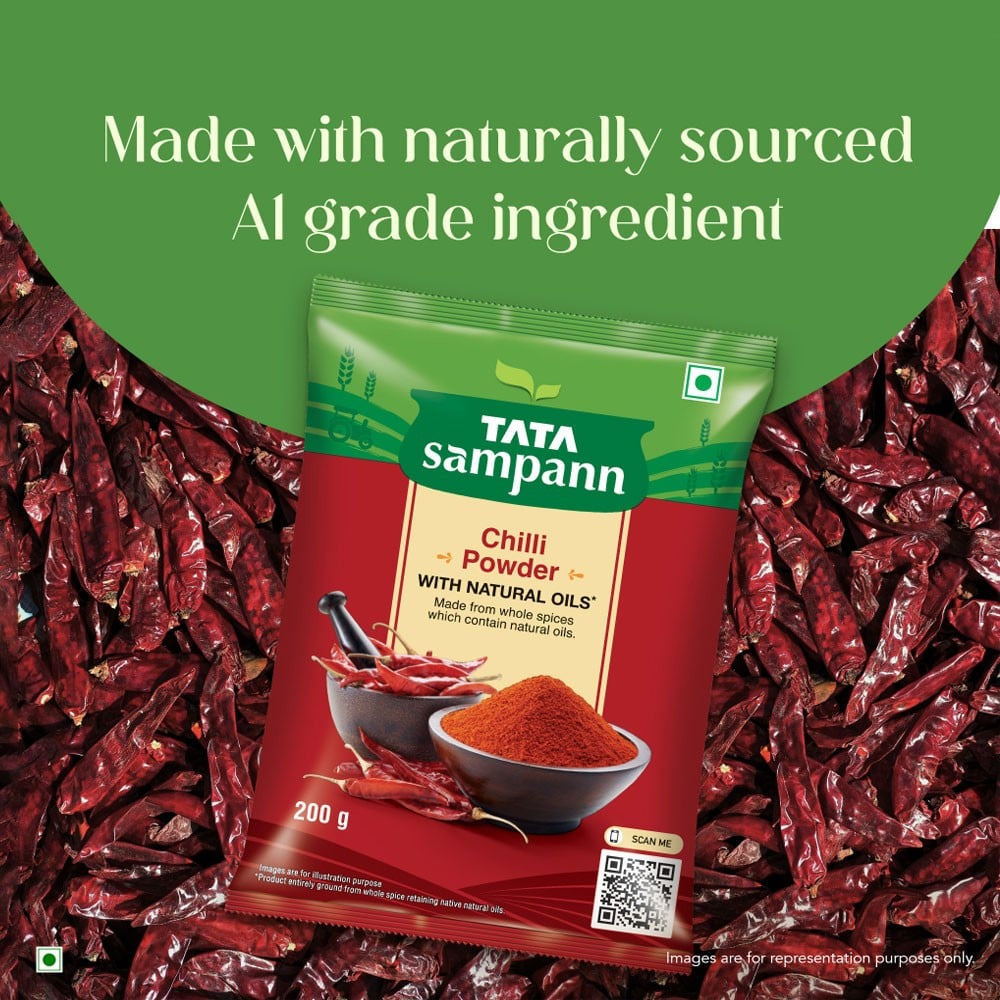 Tata Sampann Chilli Powder with Natural Oils : 200 g