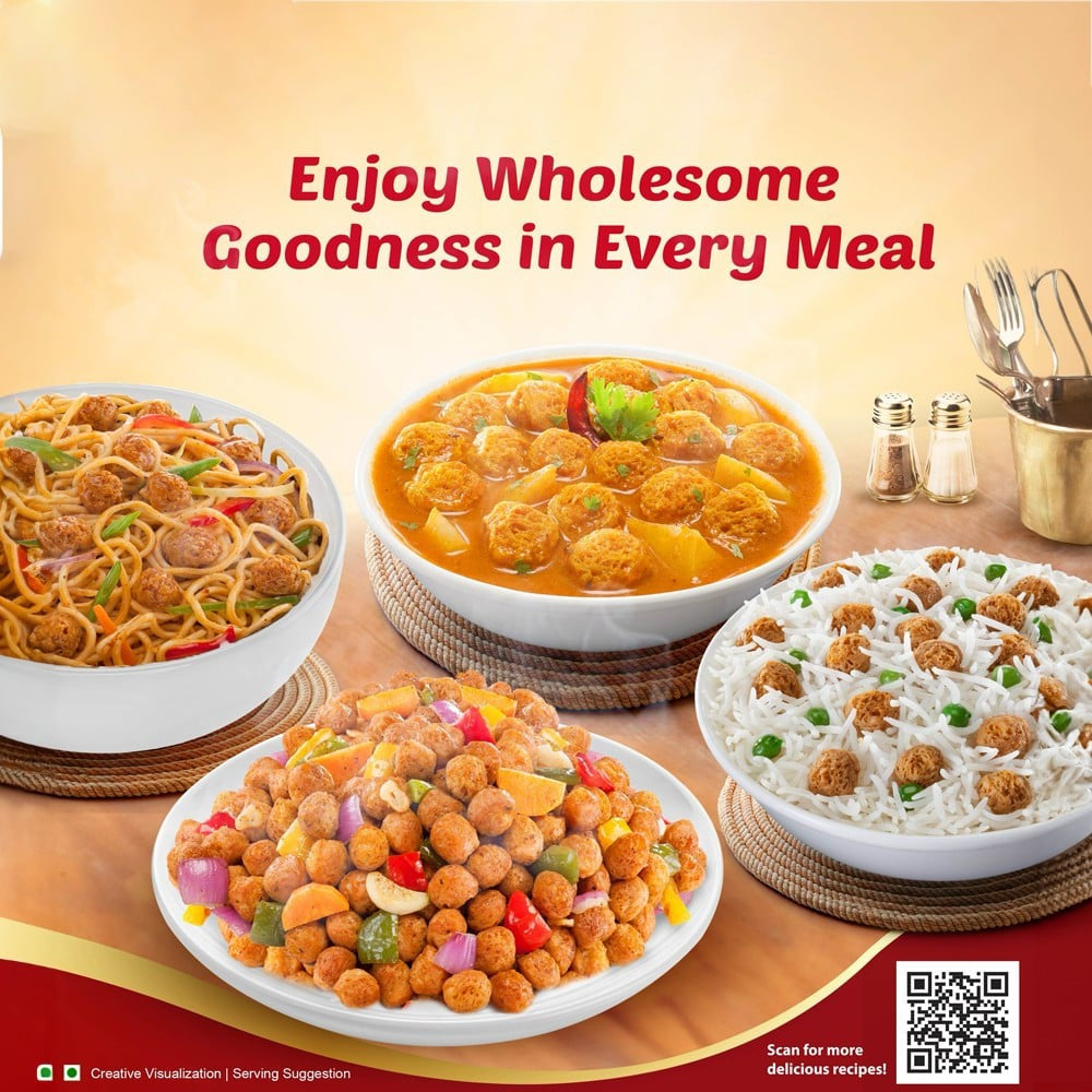 Aashirvaad Soya Chunks : 200 g