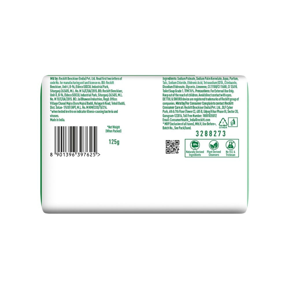 Dettol Original Bathing Soap : 125 g