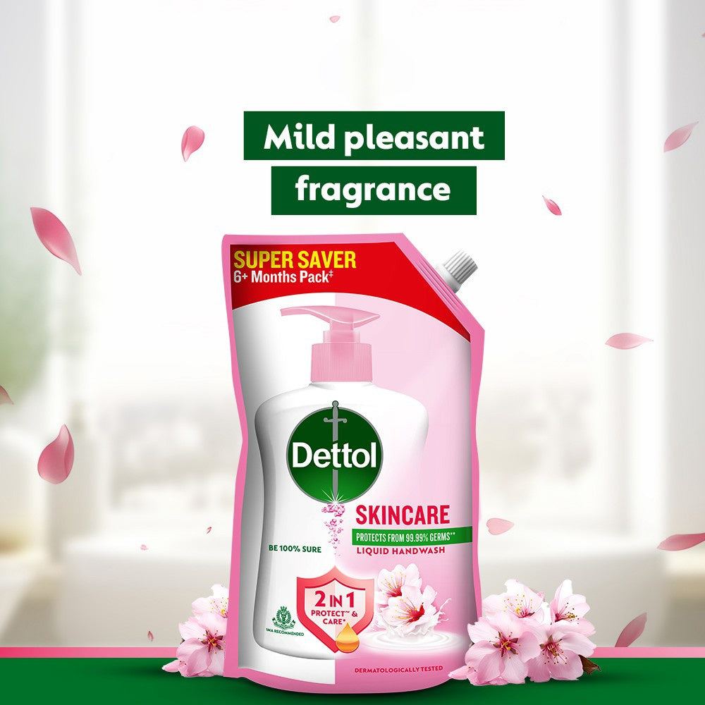 Dettol Skincare Hand Wash Refill - Pack of 2 : 2 x 675 ml