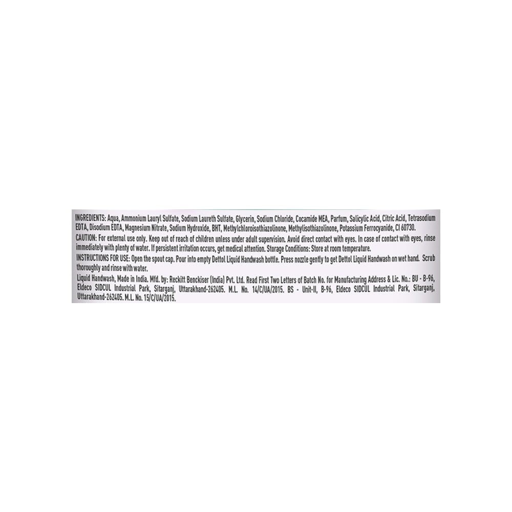Dettol Sensitive Liquid Hand Wash Refill Pouch : 1350 ml