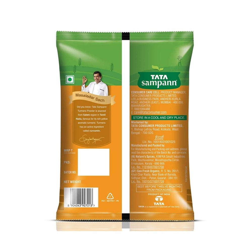 Tata Sampann Turmeric Powder with Natural Oils : 200 g