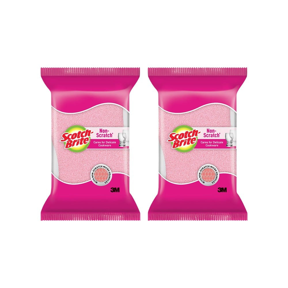 Scotch Brite Non Scratch Scrub Pad - Pack of 2 : 2 x 1 unit