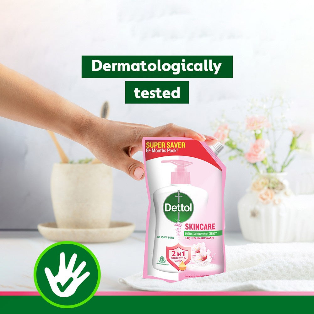 Dettol Skincare Hand Wash Refill - Pack of 2 : 2 x 675 ml
