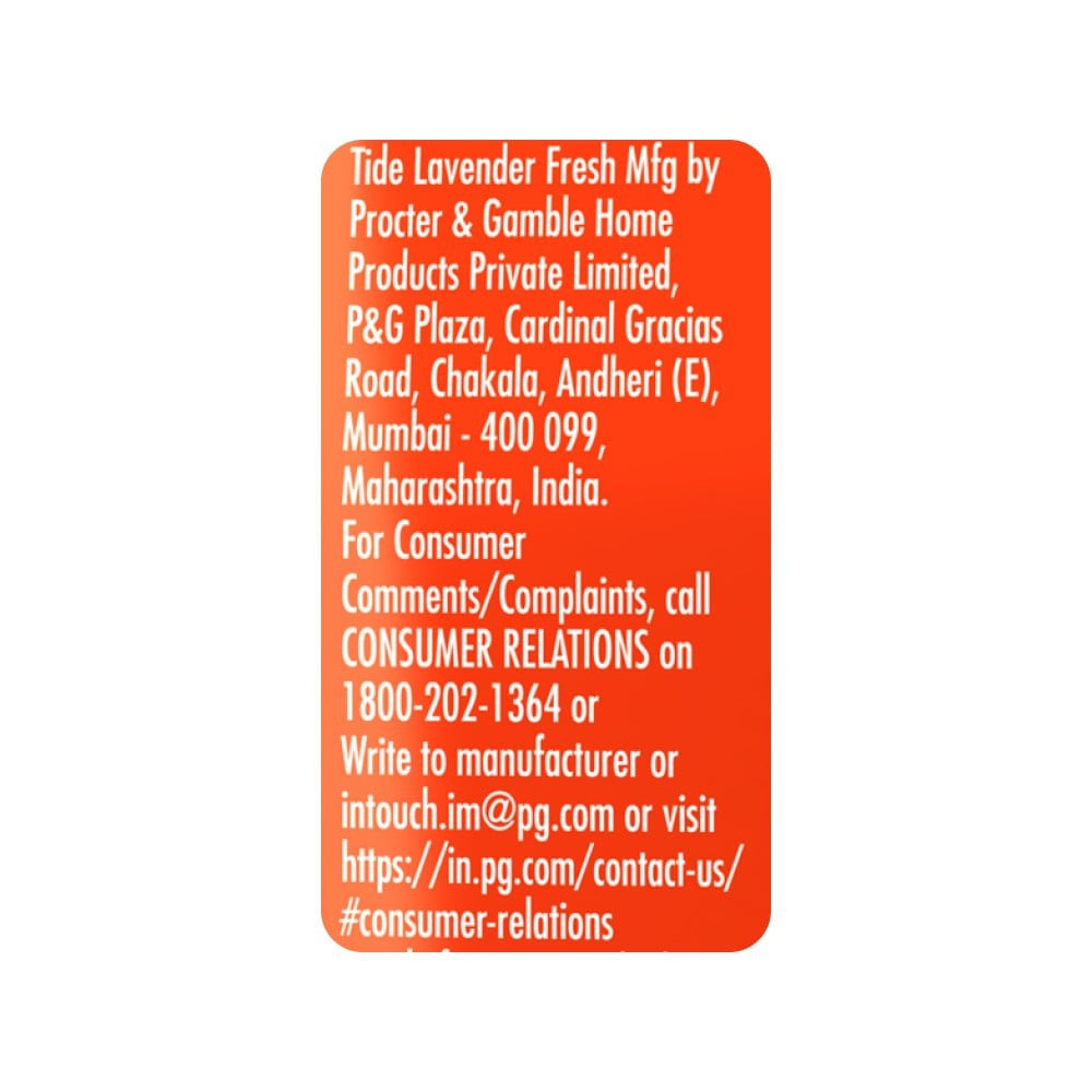 Tide Double Power Detergent Powder (Lavender Fresh) : 2 Kg