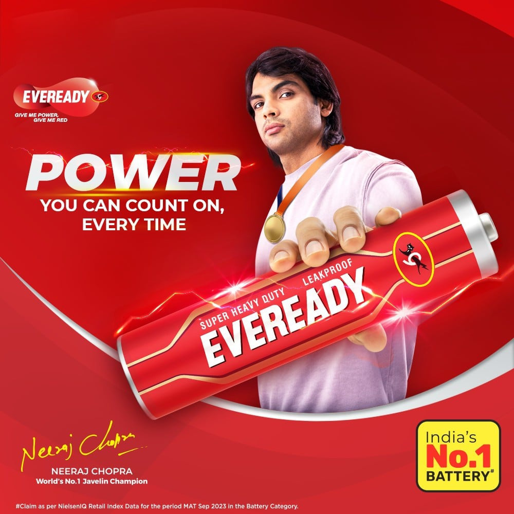 Eveready AAA Carbon Zinc Battery : 1 pack (12 Pieces)