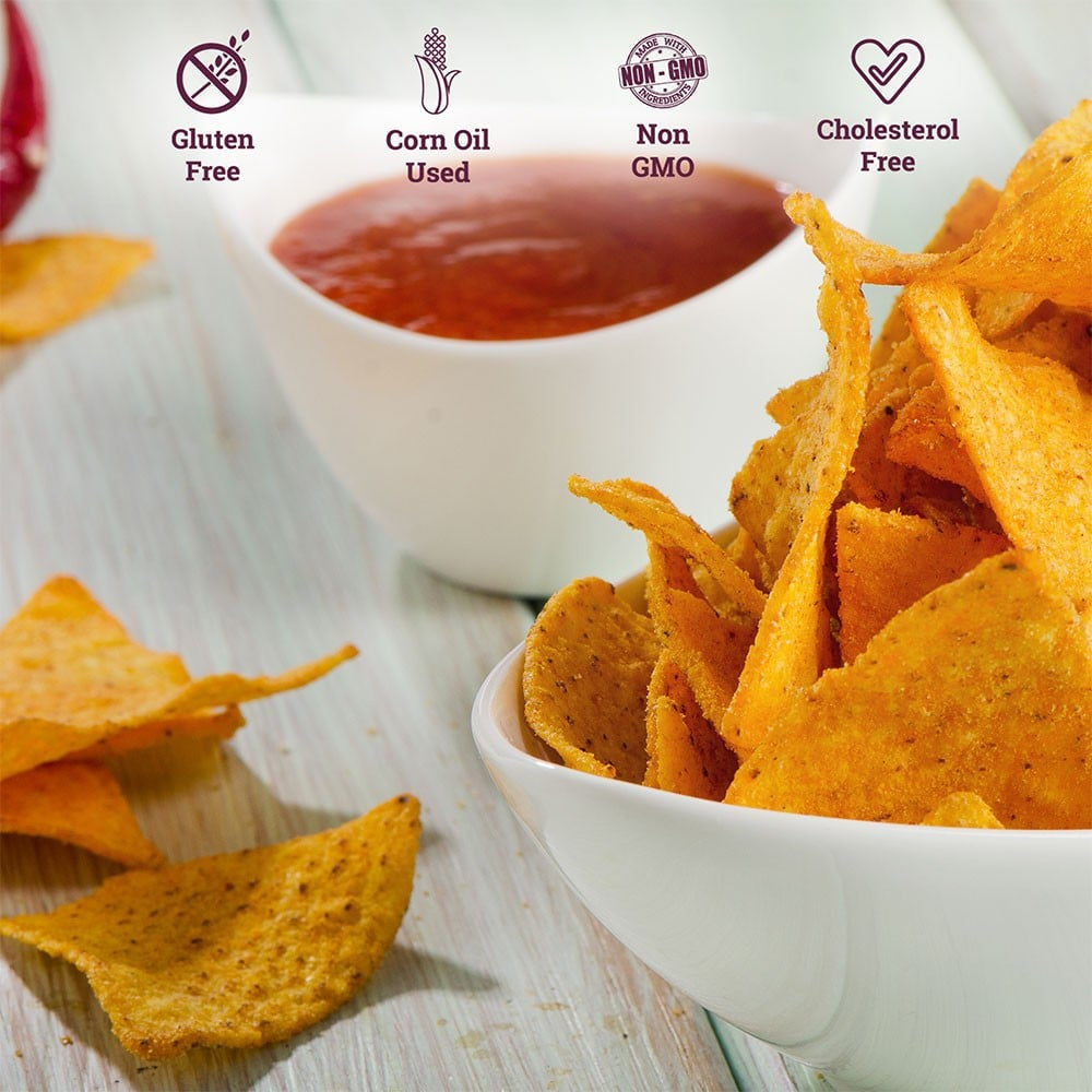 Cornitos Nachos & Salsa Combo : 3 x 55 g + 50 g