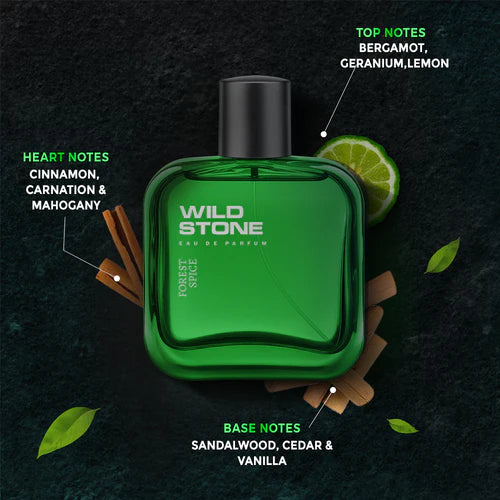 Wild Stone Forest Spice Perfume for Men, 50ml