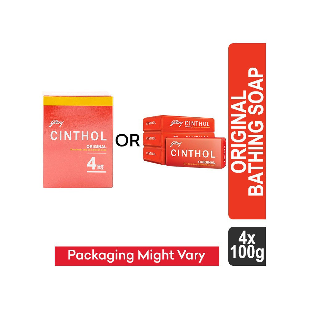 Cinthol Original Bathing Soap : 4 x 100 g