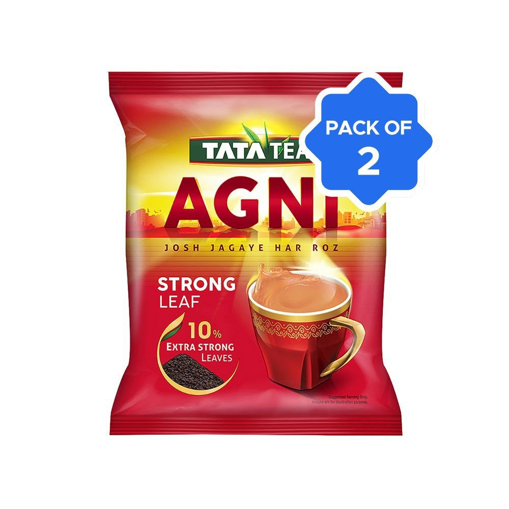 Tata Tea Agni Special Blend Tea - Pack of 2 : 2 x 500 g