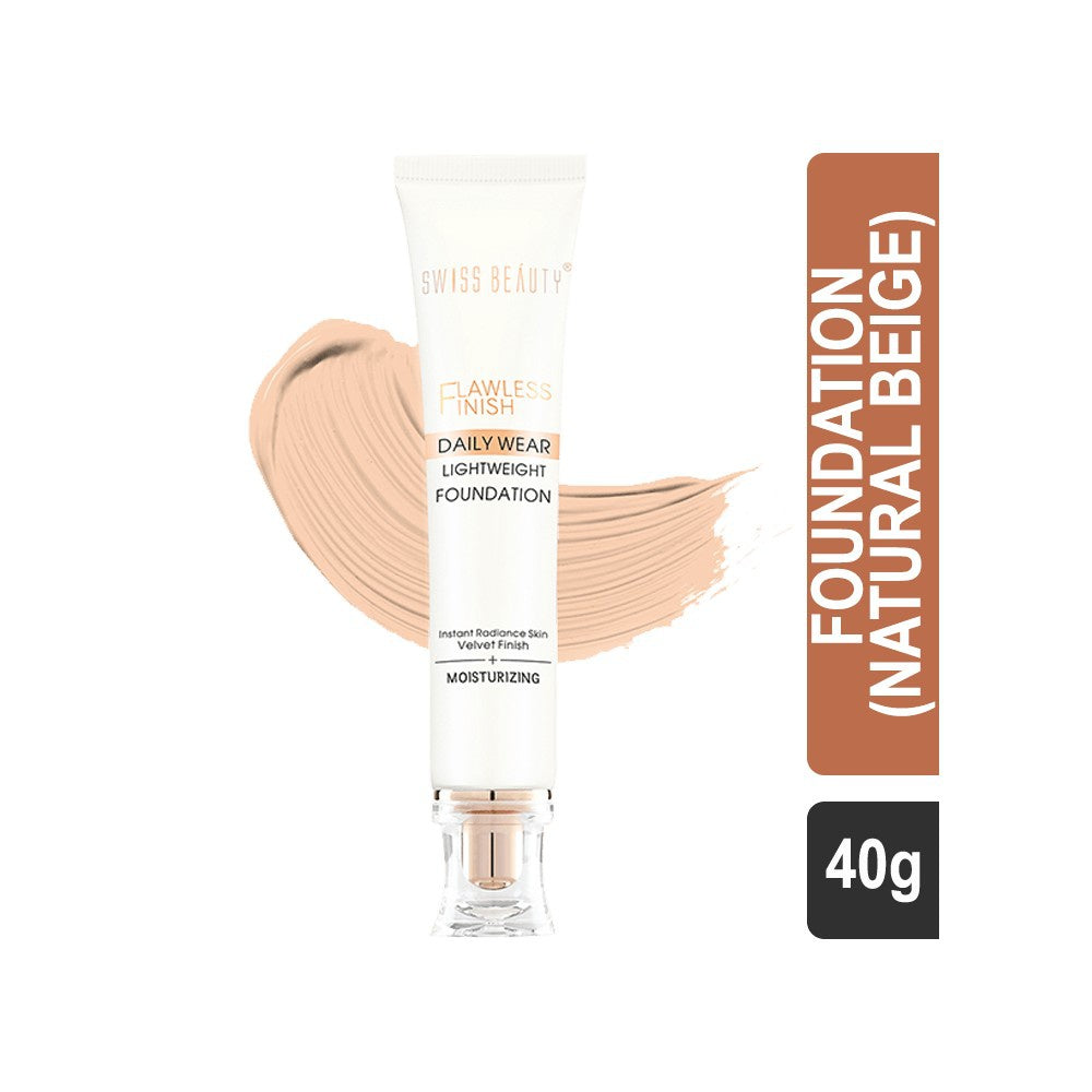 Swiss Beauty Daily Wear Lightweight Foundation (Natural Beige) : 40 g
