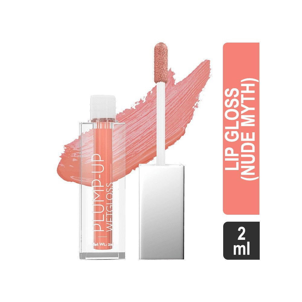 Swiss Beauty Plump-Up Wet Lip Gloss (Nude Myth) : 2 ml