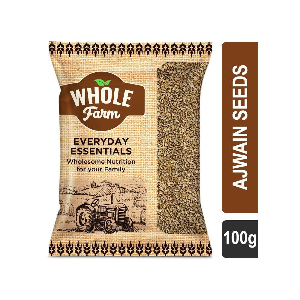 Whole Farm Premium Ajwain Seeds : 100 g