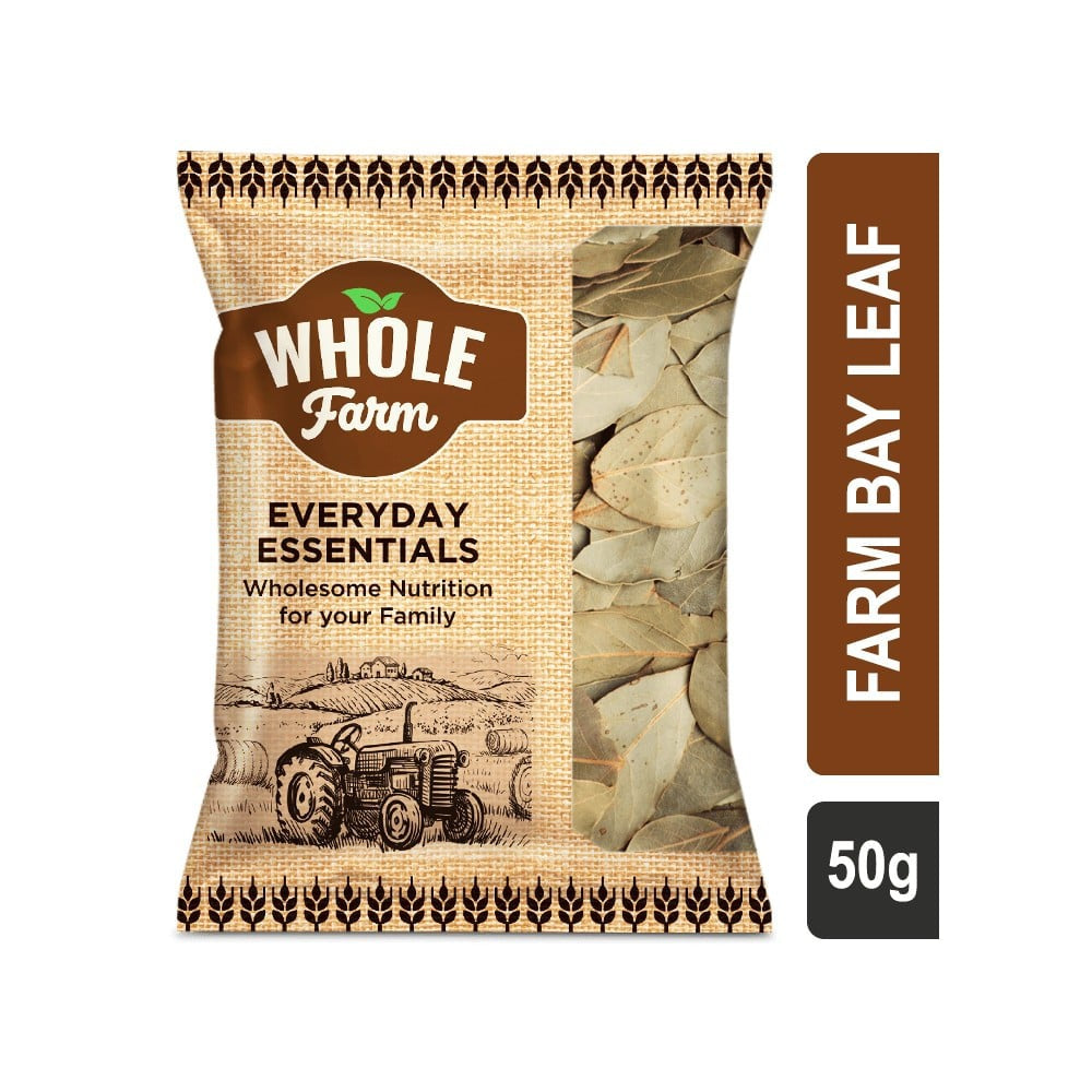 Whole Farm Premium Bay Leaf / Tej Patta : 50 g