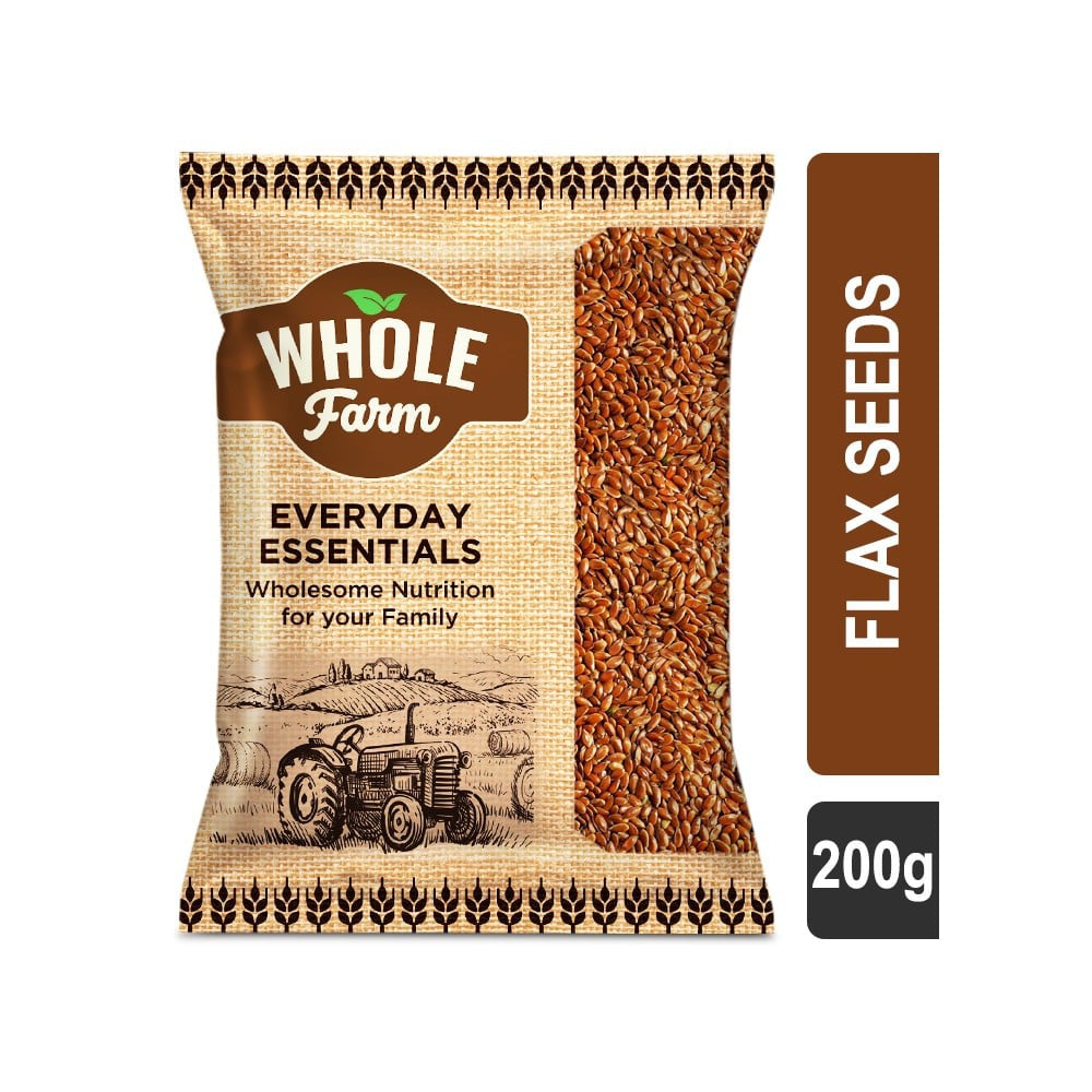 Whole Farm Premium Flax Seeds : 100 g