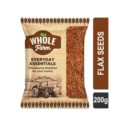 Whole Farm Premium Flax Seeds : 100 g