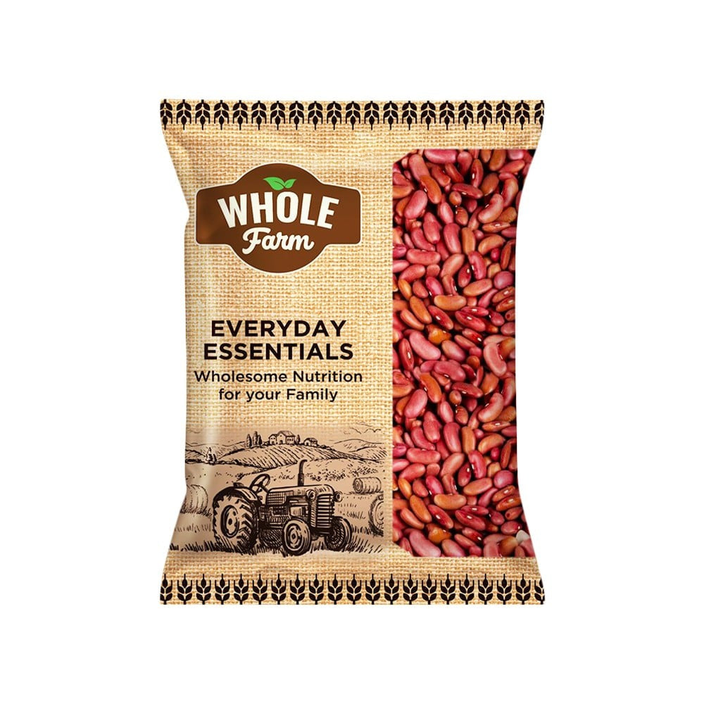 Whole Farm Premium Red Rajma : 500 g