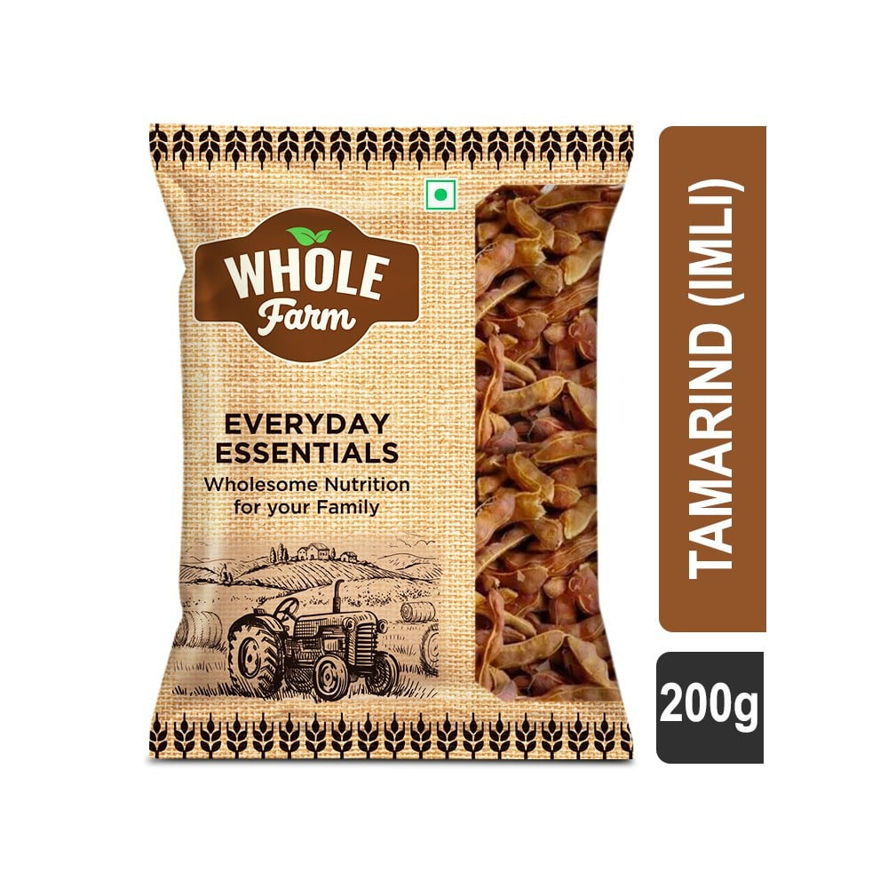 Whole Farm Premium Tamarind (Imli) : 200 g