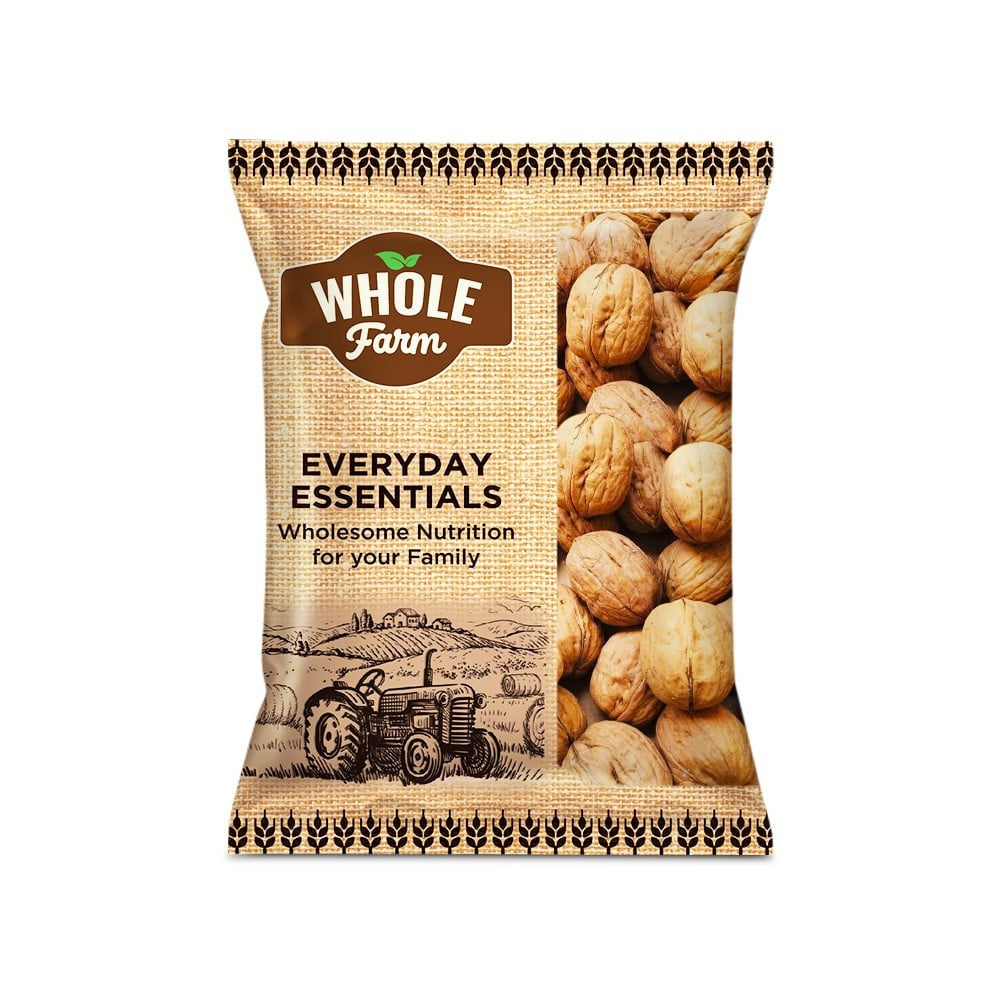 Whole Farm Premium California Whole Walnuts : 500 g