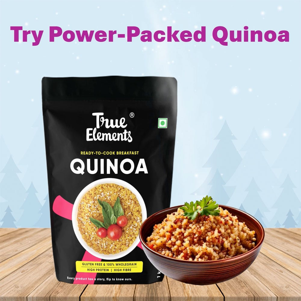 True Elements Ready to Cook Quinoa : 1 kg