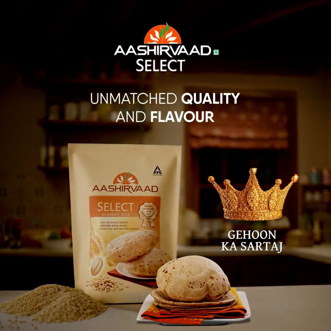 Aashirvaad Select 100% MP Sharbati Atta : 2 kg