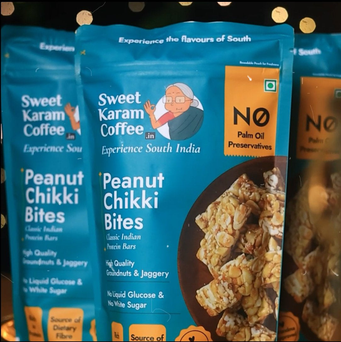 Peanut Chikki by Sweet Karam Coffee : 150 g