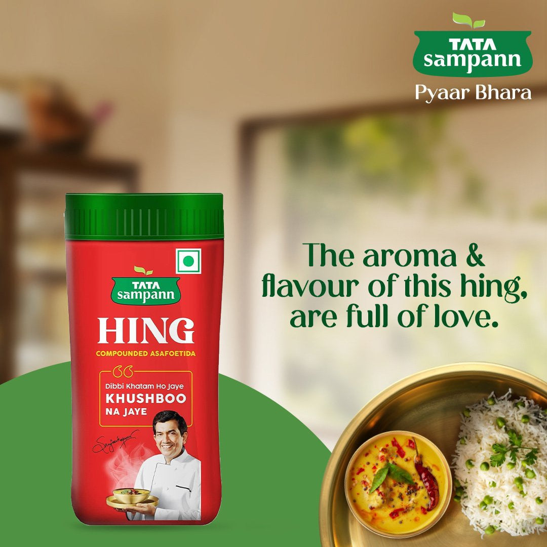 Tata Sampann Hing Powder,Compounded Asafoetida (Bandhani Hing) : 50 g