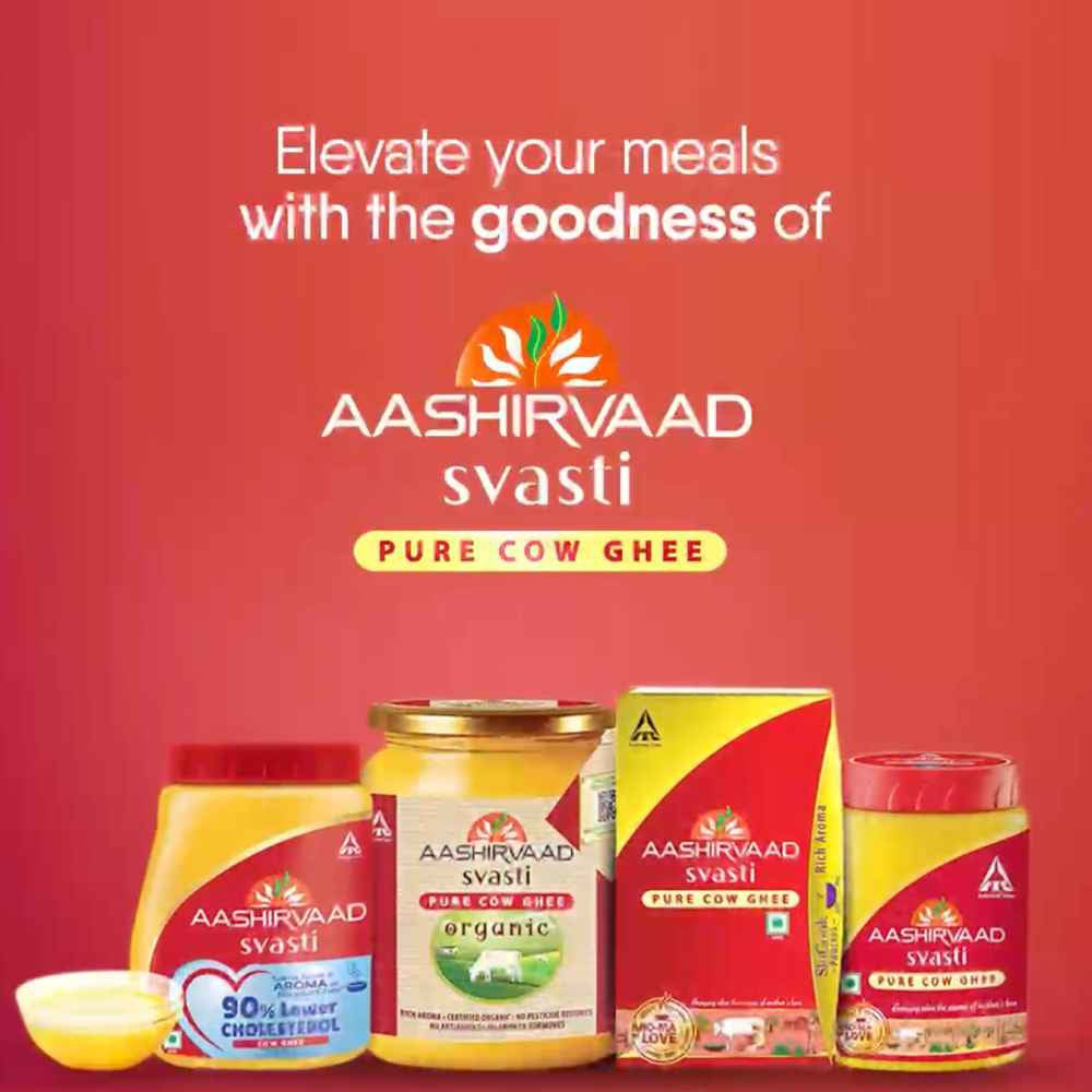 Aashirvaad Svasti Cow Ghee : 500 ml