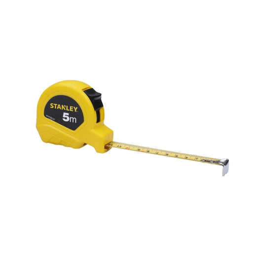 STANLEY Plastic Short Measuring Tape (5 m) : 1 unit