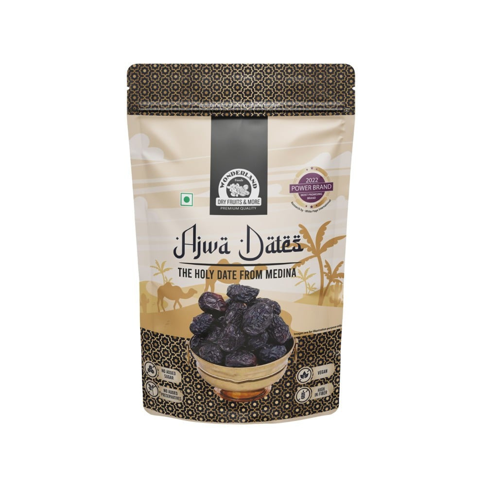 Wonderland Foods Ajwa Dates (Khajur) : 200 g