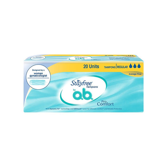 Stayfree Pro Comfort Tampons (by OB) : 20 pieces