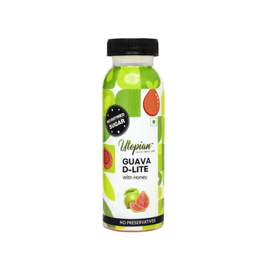 Utopian Guava D-Lite Juice With Honey : 200 ml