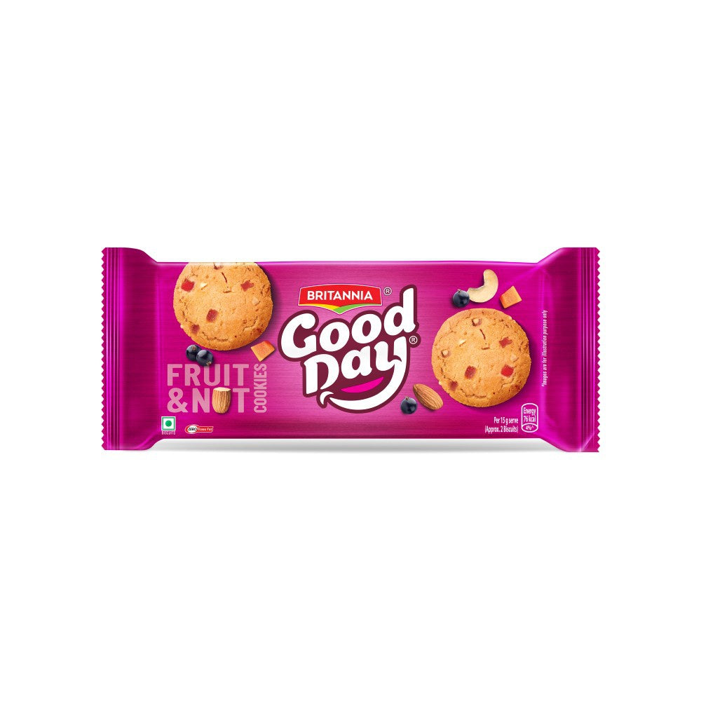 Britannia Good Day Fruit & Nut Cookies : 450 g
