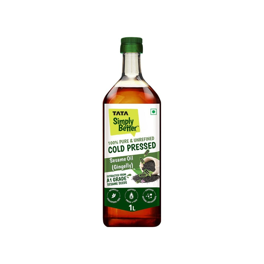 Tata Cold Pressed Sesame Oil /Til Oil : 1 ltr