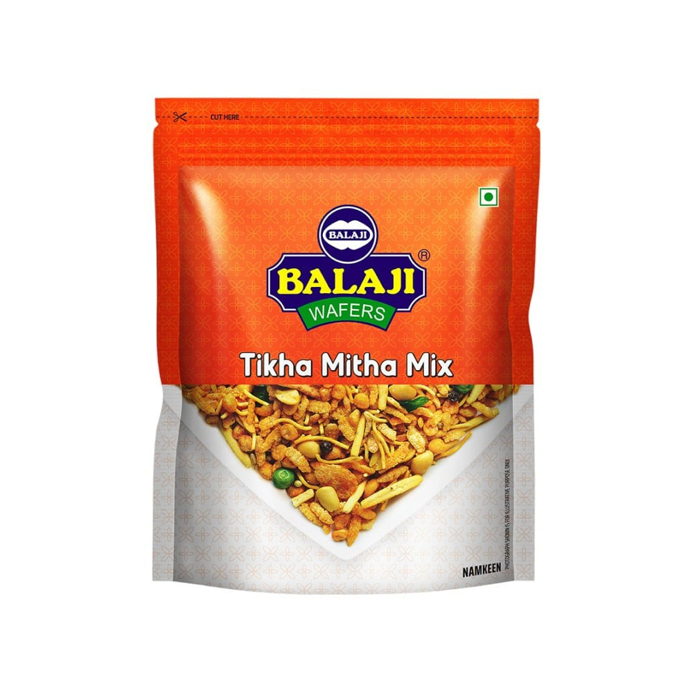 Balaji Tikha Mitha Mixture Namkeen : 230 g