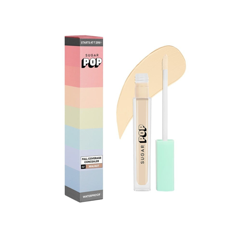 SUGAR POP Full Coverage Concealer (02 Walnut) : 4 ml