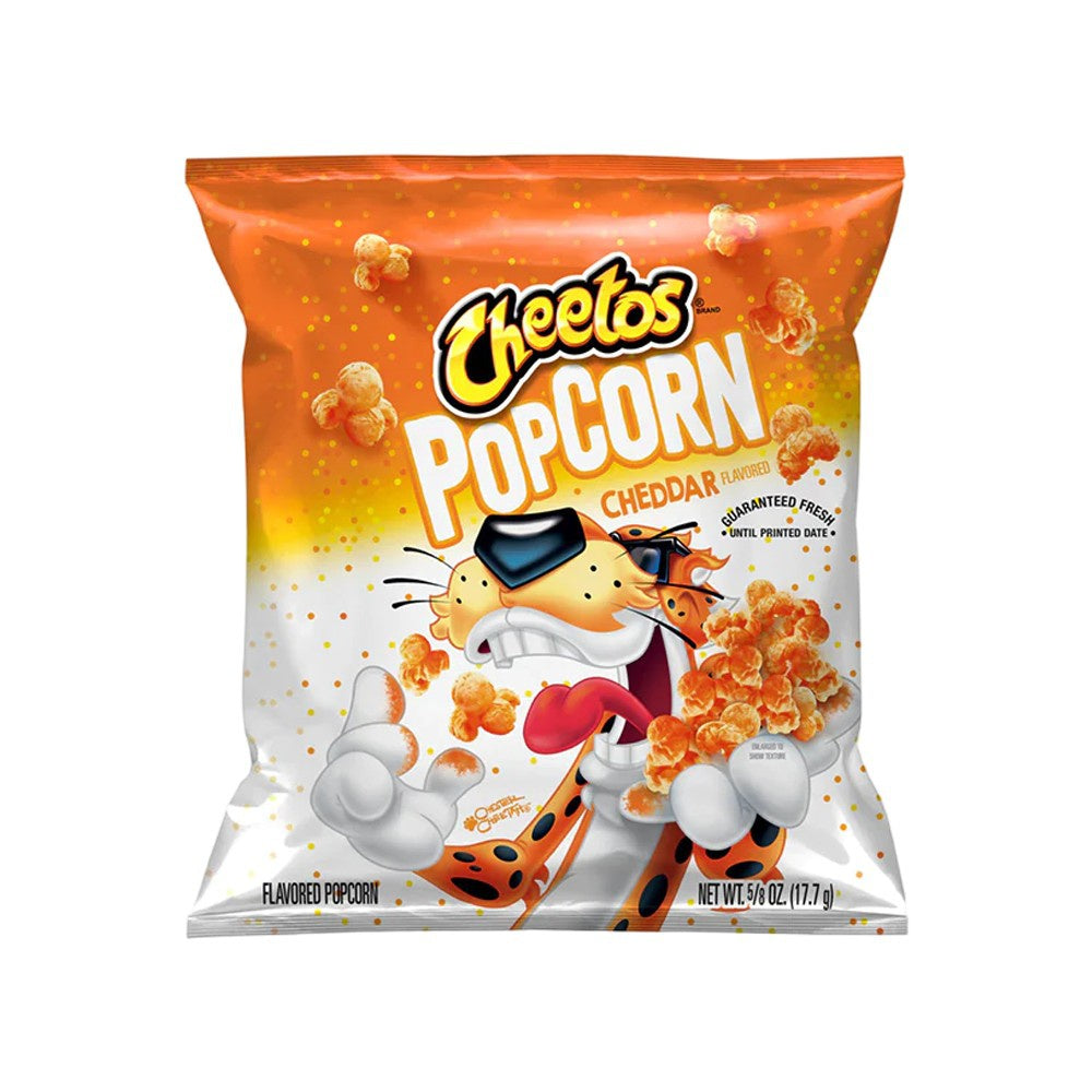 Cheetos Cheddar Popcorn : 17.7 g