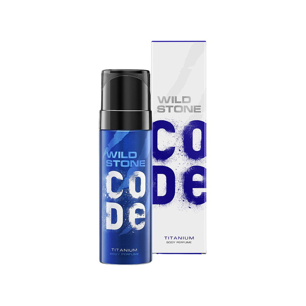 Wild Stone Code Titanium Men's Deodorant : 150 ml