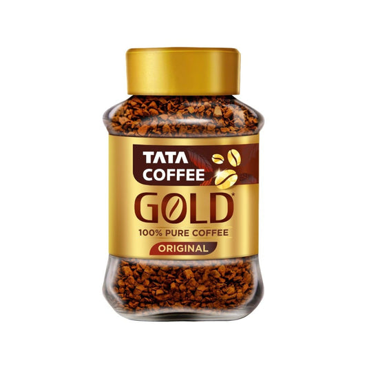 Tata Coffee Gold 100% Pure Instant Coffee (Original, 100% Pure) : 90 g