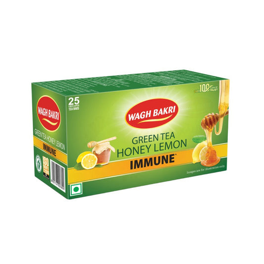 Wagh Bakri Honey Lemon Green Tea : 25 bags x 1.5 g