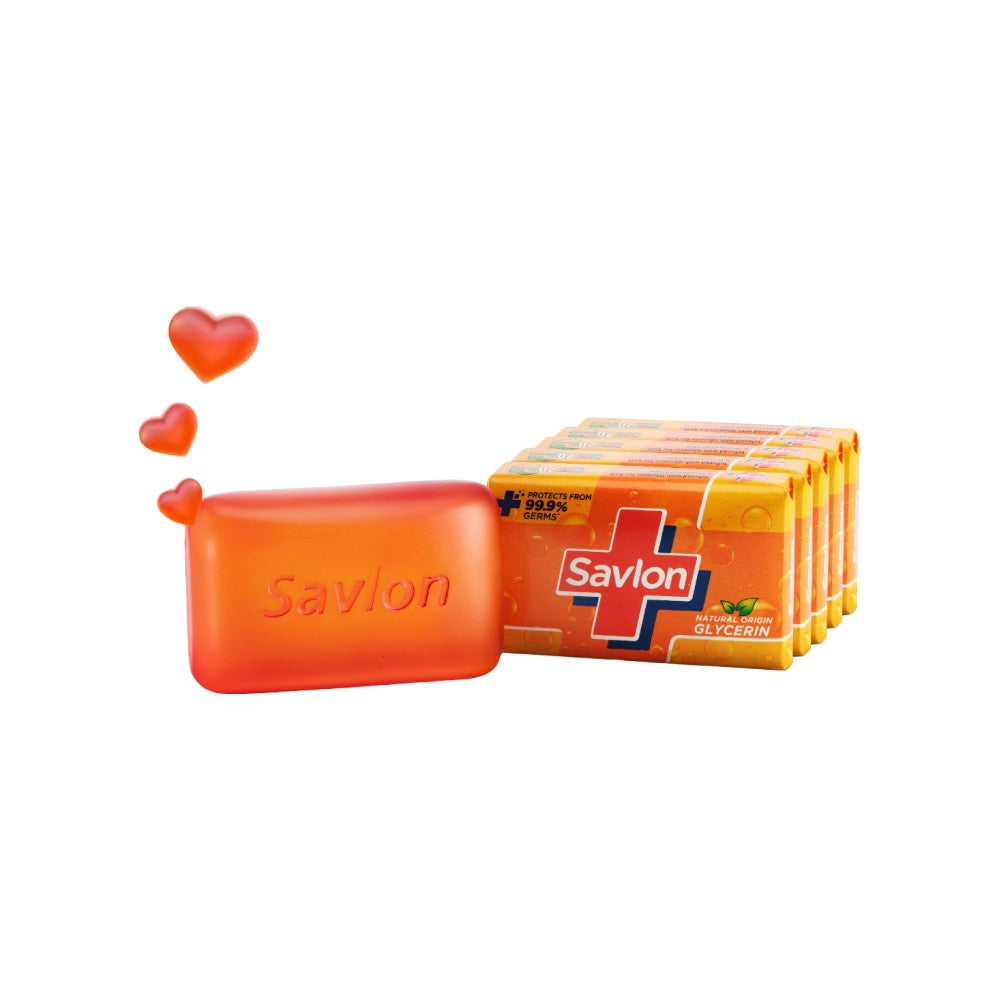 Savlon Moisturising Glycerin Soap : 5 x 125 g
