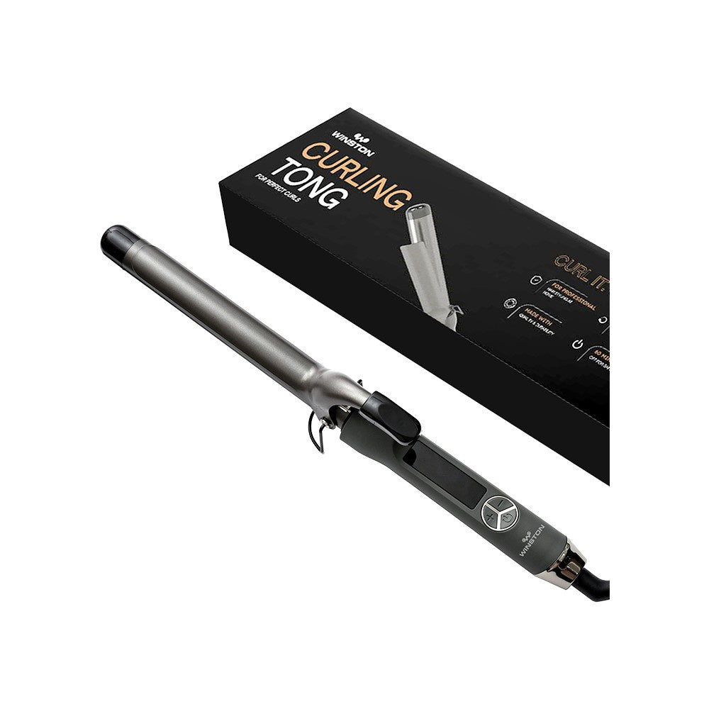Winston Hair Curler Tong for Women (Grey, 60W) : 1 unit