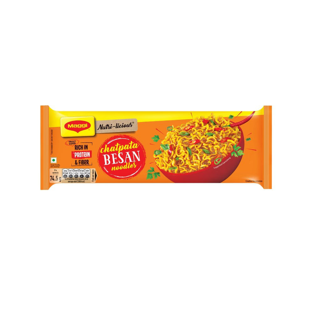 Maggi Nutrilicious Chatpata Besan Noodles : 298 g