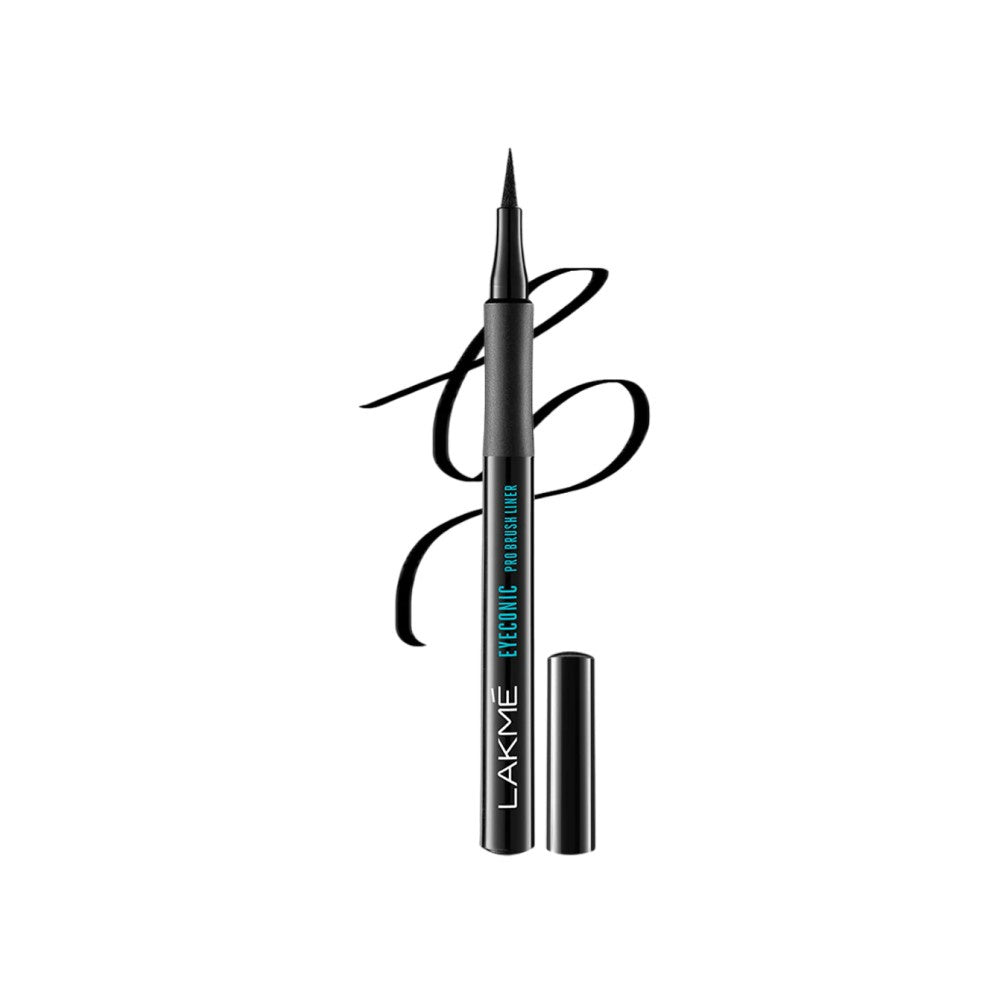 Lakme Eyeconic ProBrush Eyeliner (Black) : 1.2 ml