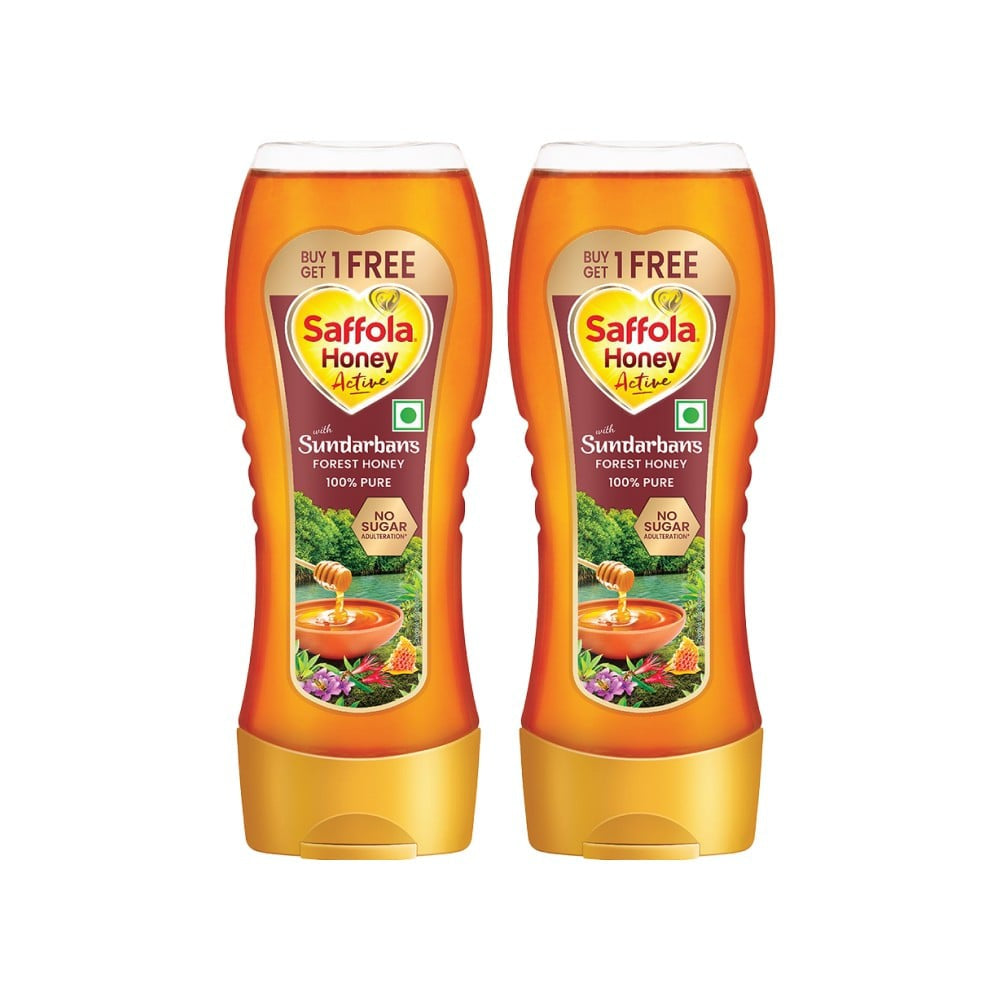 Saffola Pure Honey Active - Buy 1 Get 1 Free : 2 x 350 g