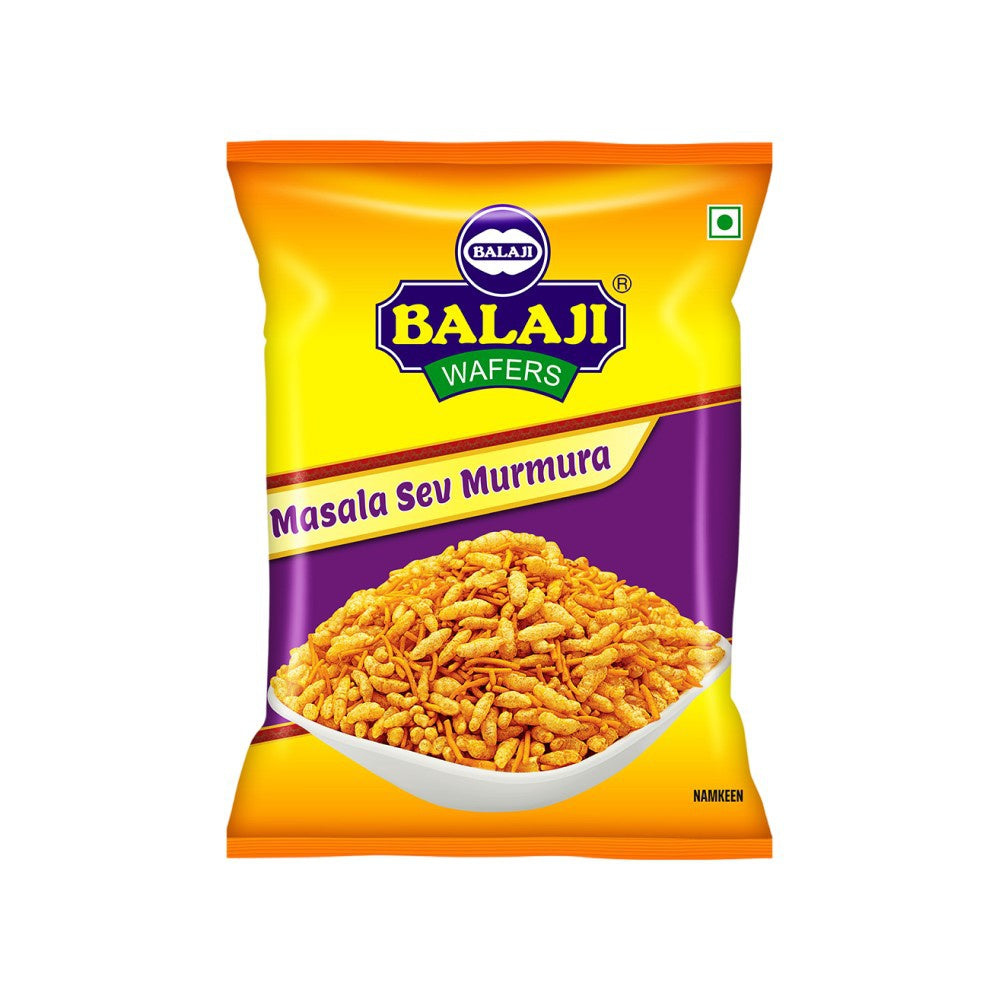 Balaji Wafers Masala Sev Murmura Murukku Namkeen : 250 g