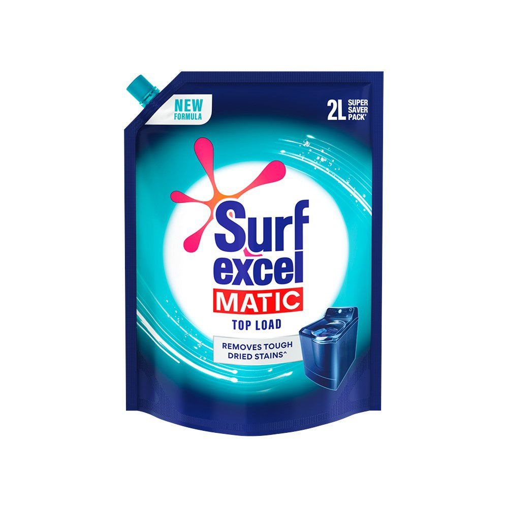 Surf Excel Top Load Liquid Detergent : 2 ltr