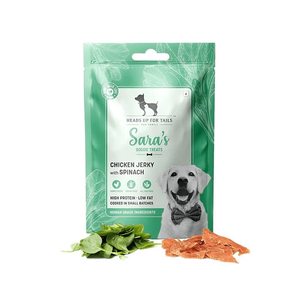 HUFT Sara's Chicken Jerky with Spinach : 70 g